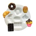 Miniatyrbild 2 av 3: Silikonform - DTM fritid - Mini behandlingsform - 7 cm - 5 former - Non-stick