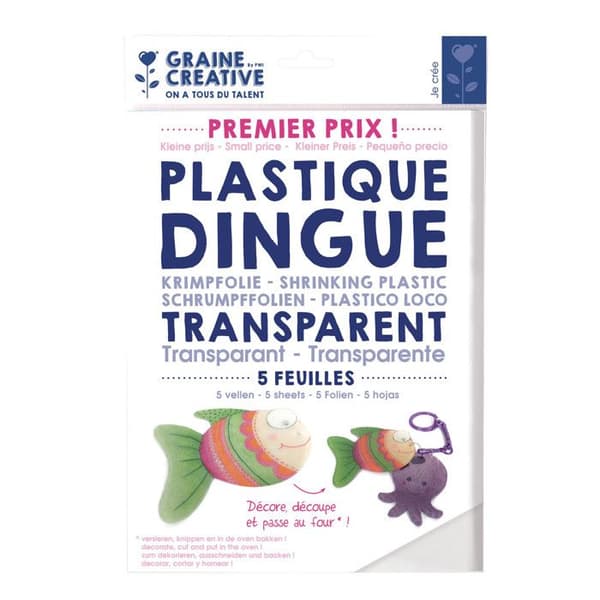 Plastique Dingue 5 ark Första Pris