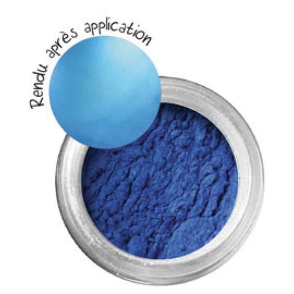Puder med metallisk effekt Saphir