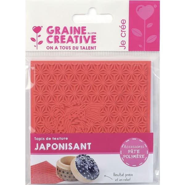 Texturmatta för Fimo Japaniserande