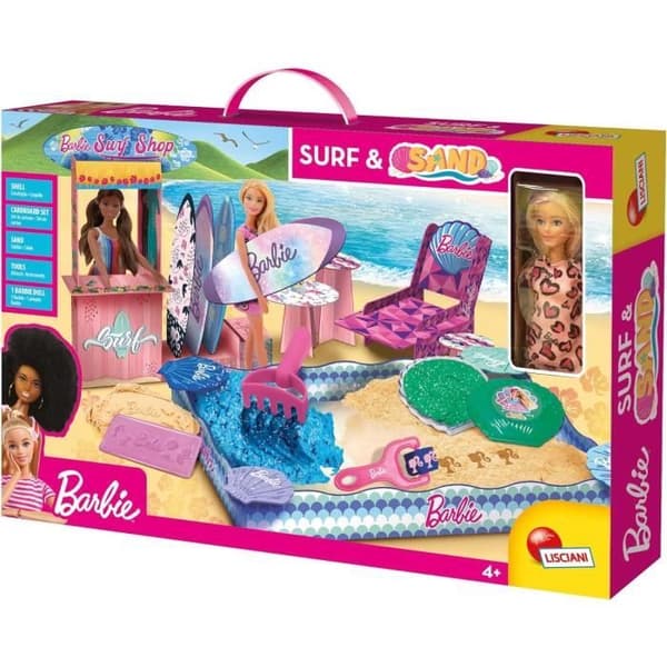 Magisk sandlåda - Barbie Sand &amp; Surflåda - LISCIANI