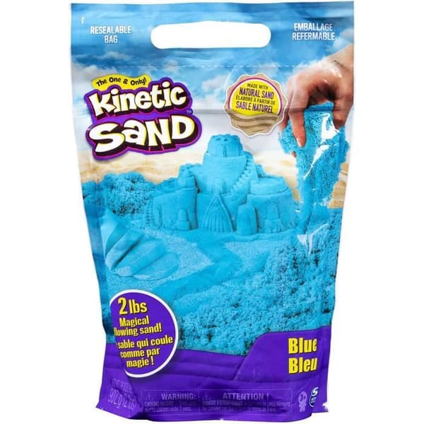 Leksak - KINETISK SAND - Påfyllning 900g - Olika färger - Magiskt Sand - Barn