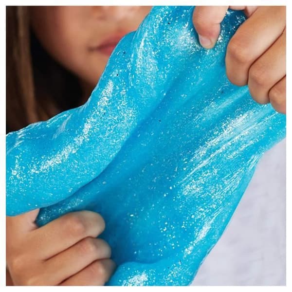 ELMERS Glitter Slime Maker Kit, 2 flaskor med glittrig lim på 177 ml, 2 flaskor med magisk vätska på 68 ml