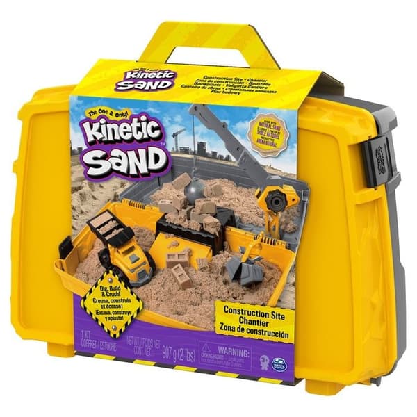 Kinetisk sandlåda - KINETISK SAND - Byggfodral - Natursand - 907 g