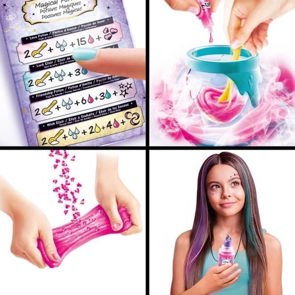 Trolldrycksfabrik - So Slime - Slime färgbyte - Med belysning och rök