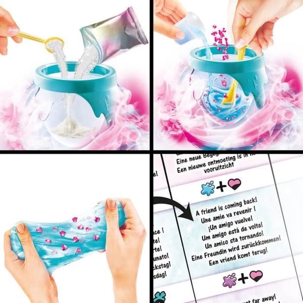 Trolldrycksfabrik - So Slime - Slime färgbyte - Med belysning och rök