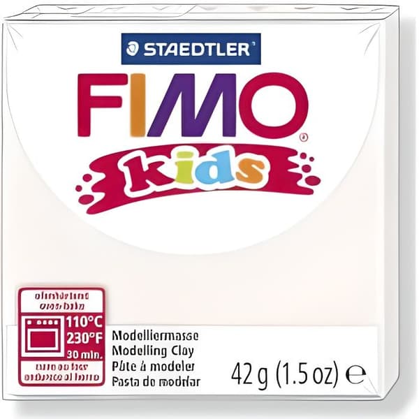 Fimo Barnlera - Fimo Barn Vit