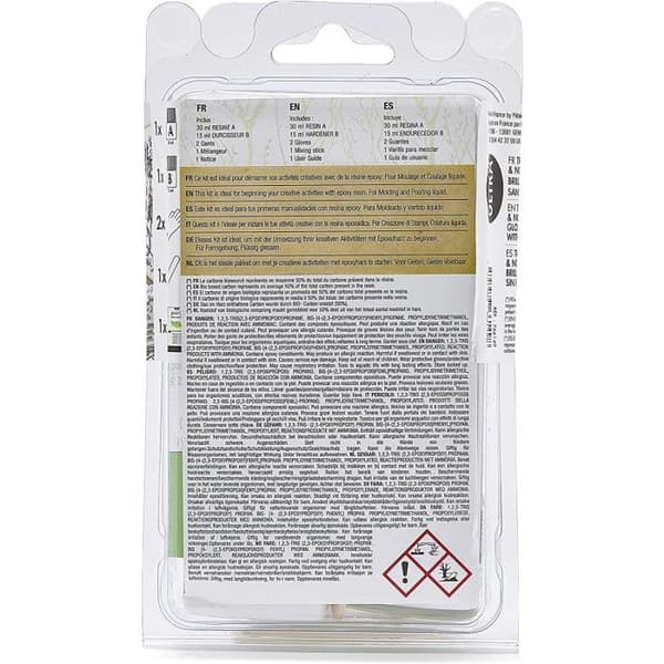 Kit för bio kristallharpurg - Ej specificerad - 45 ml - Transparent - Biokomponenter - Hållbar