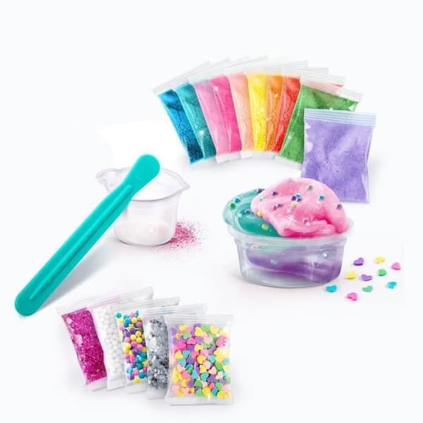 CANAL TOYS - Slime - Mix'in Kit - Paket med 10 Slimes för barn från 6 år och uppåt - Flerfärgad