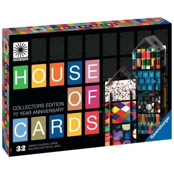 House of Cards - House of Cards - EAMES edition - Kreativ fritid - Avkopplande och kreativ aktivitet - Vuxen - 18444 - Ravensburger