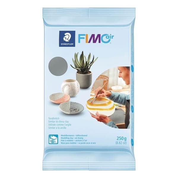 Polymerlera Fimo Air 250 g Grå