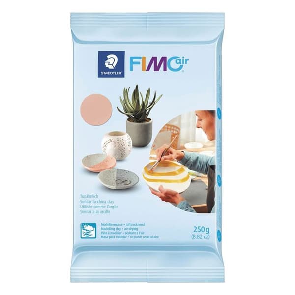 Fimo Air polymerlera 250 g Ljusrosa