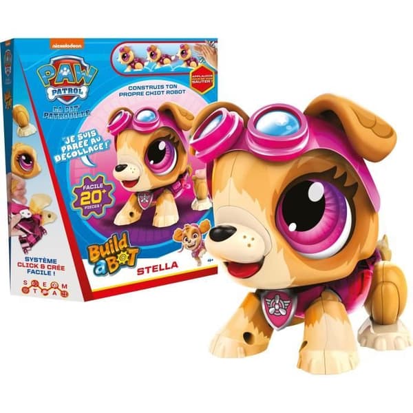 Bygg en Bot Paw Patrol - Robot Paw Patrol Stella - GOLIATH