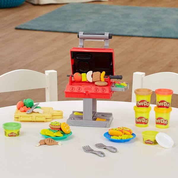 Hasbro Plasticine Legetøj Bbq Kitchen Flerfarvet
