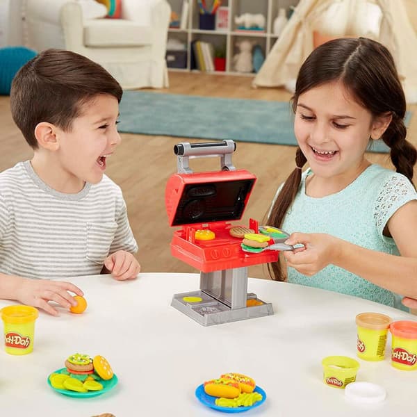 Hasbro Plasticine Legetøj Bbq Kitchen Flerfarvet