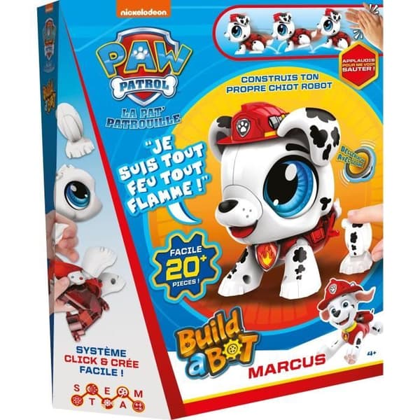 Bygg en Bot Paw Patrol - Robot Paw Patrol Marcus - GOLIATH