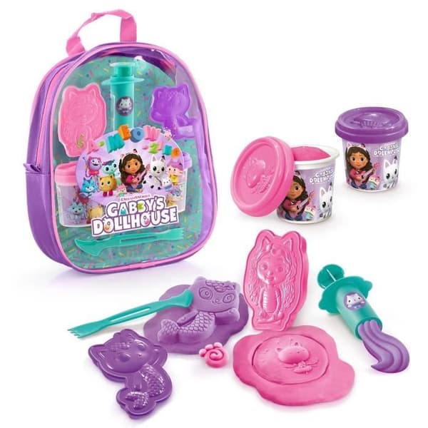 Canal Toys - GABBY AND THE MAGIC HOUSE - Modellerande lera ryggsäck - GAB 002