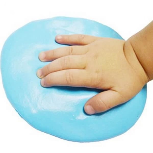 Handavtryck Lera Fingeravtryck Super Soft Clay Baby Handavtryck Fotavtryck Fotavtryck, Handformad bläckdyna