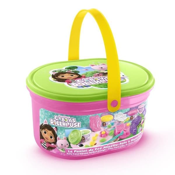 Canal Toys - GABBY AND THE MAGIC HOUSE - Minettes Fairy Basket - Modeling Clay - GAB 021