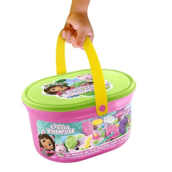 Canal Toys - GABBY AND THE MAGIC HOUSE - Minettes Fairy Basket - Modeling Clay - GAB 021