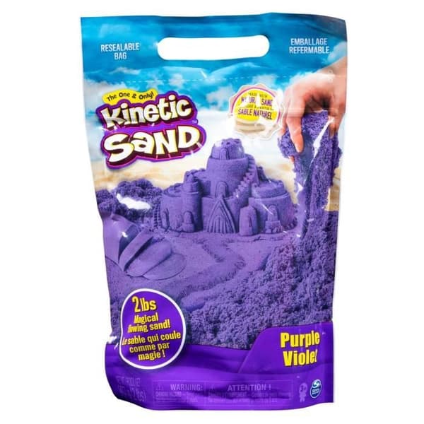 Kinetic Sand 907g väska lila
