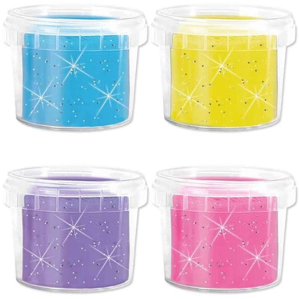 Må bra modelllera - Glittrande (4x90gr) - SES CREATIVE