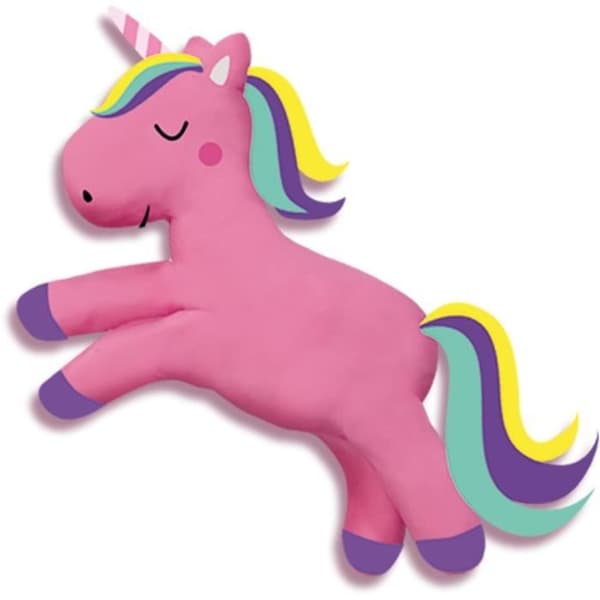 Unicorn modellering lera 4x90 g - SES CREATIVE - Speciellt designad för att skapa magnifika enhörningar.