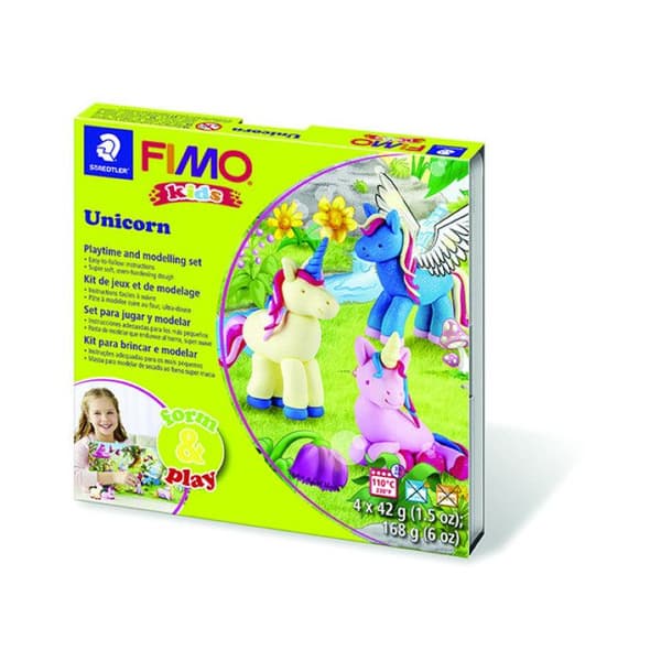 Kit Fimo Kids Enhörning V2 8034 19 Ly02