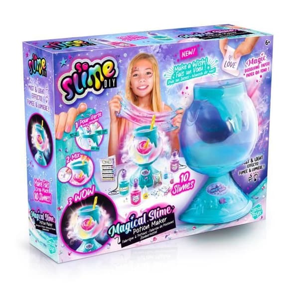 Trolldrycksfabrik - So Slime - Slime färgbyte - Med belysning och rök