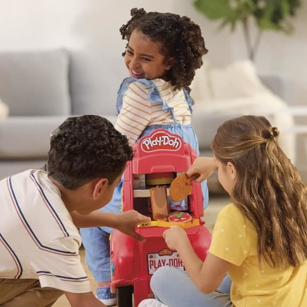 Play-Doh My Pizza Scooter, DIY-modelleringsdegleksaker för barn