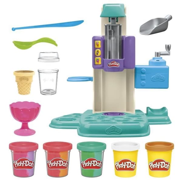 Play-Doh My Rainbow Glassset med modelleringsdeg