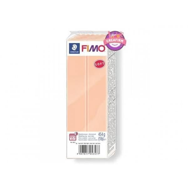 Polymerlera - Fimo - Mjuk - 454g - Köttfärg n°43 - Lätt att hantera