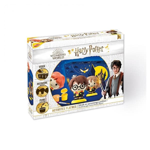 Harry Potter Plaster Creative Kit - Joustra - Forma och måla dina favoritkaraktärer - Från 5 år