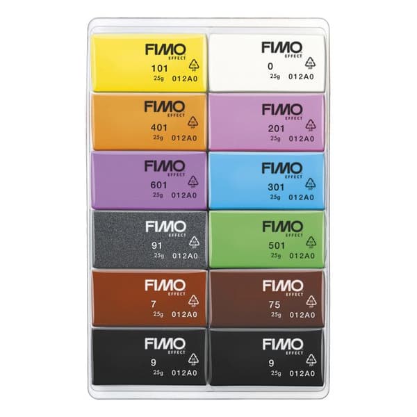 Fimo Paste Box - Mixing Pearls - 8 x 25 g/ 2 x 57 g - 10 st