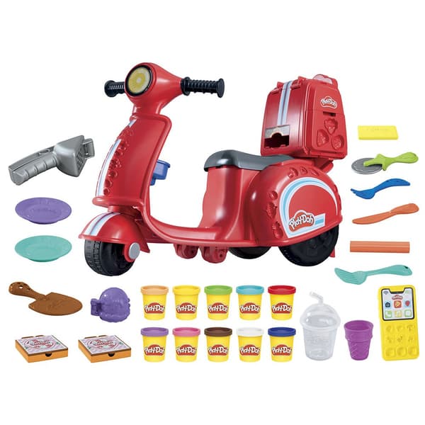 Play-doh Motorcykel För Pizzaleverans
