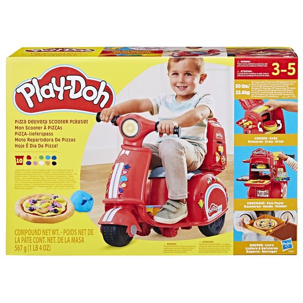 Play-doh Motorcykel Til Pizzalevering