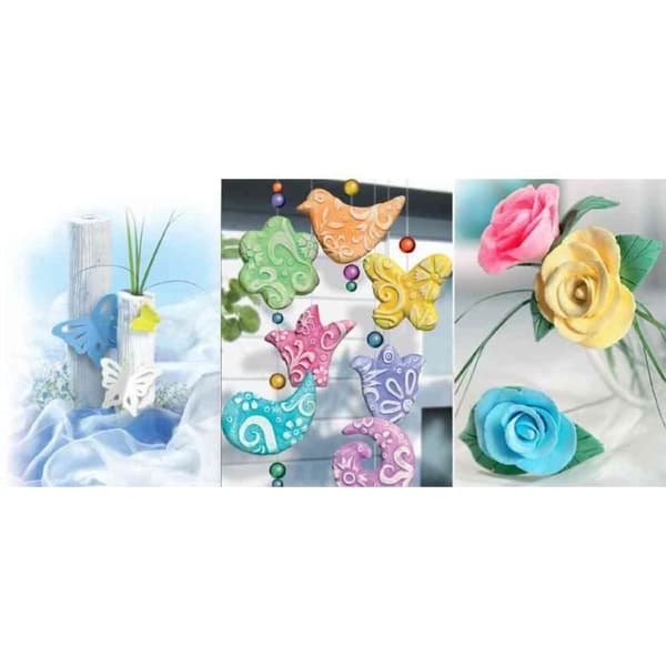 Modellera - FIMO - luft LIGHT - Lufttorkande - Vit - 125 g