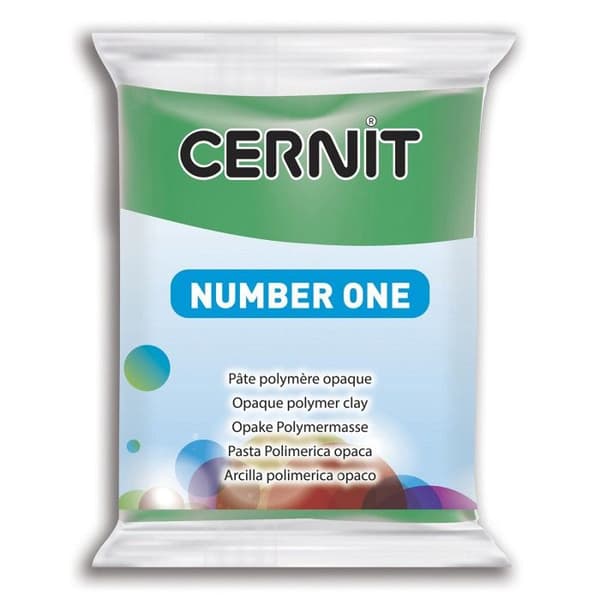 Cernit nummer ett grön 62g