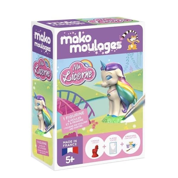Mako Créations - My Rainbow Unicorn gjutlåda - MAKO MOULAGES