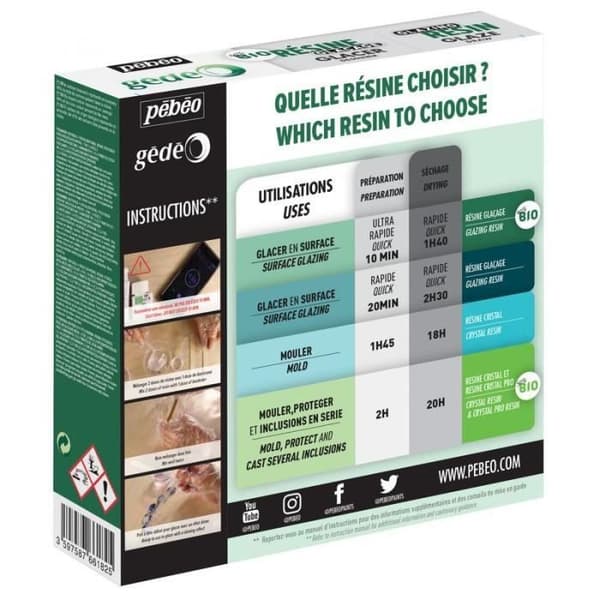 Organic Glazing Resin Kit - 300 ml