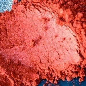 Pigment - Colortricx - Powertex - Pärlemorsröd - 40ml - Metallisk
