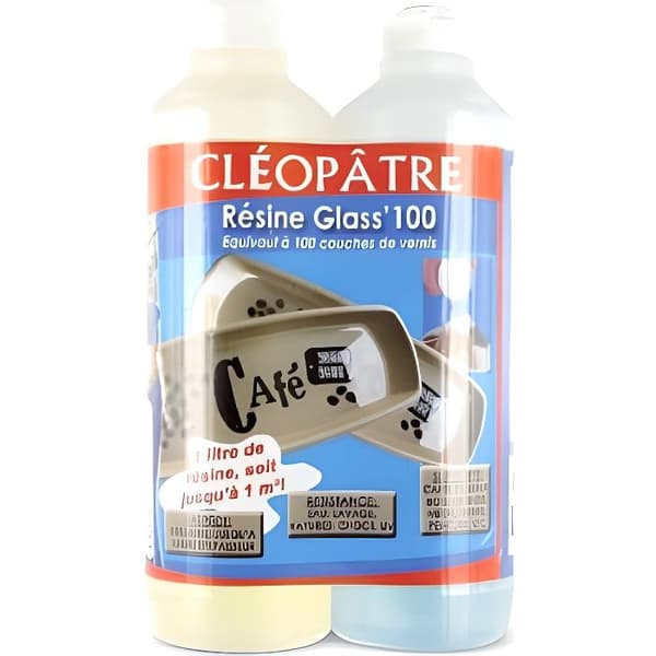 Cleopatra Glass'Flex harts för glasering och skydd - 130 ml