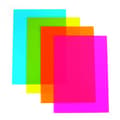 Miniatyrbild 2 av 3: Plastique dingue A4 Fluo 4 ark