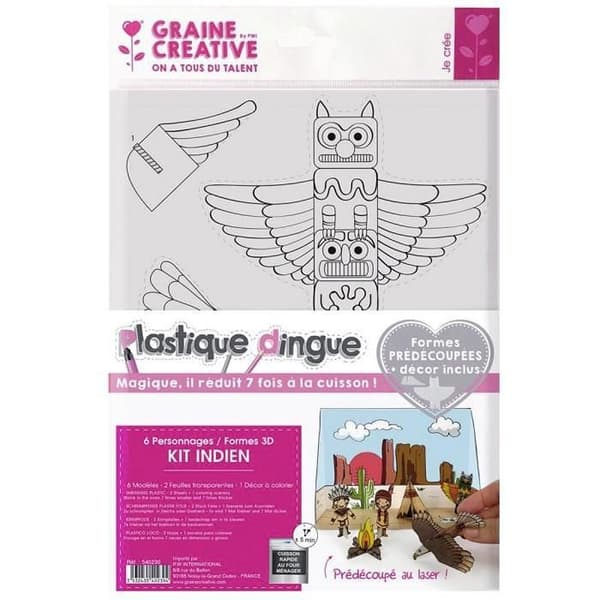 Plastikfreak-kit - teater i 3D - Indianer