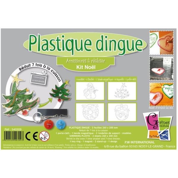 Crazy Plastic Kit - Jul med barnen - Crazy Plastic