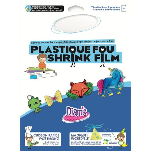 Plastisk Galen Vit 7 ark