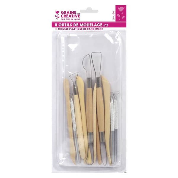 Modelleringsaccessoarer - SET 11 - Vit - För barn - Unisex - Förälders närvaro obligatorisk