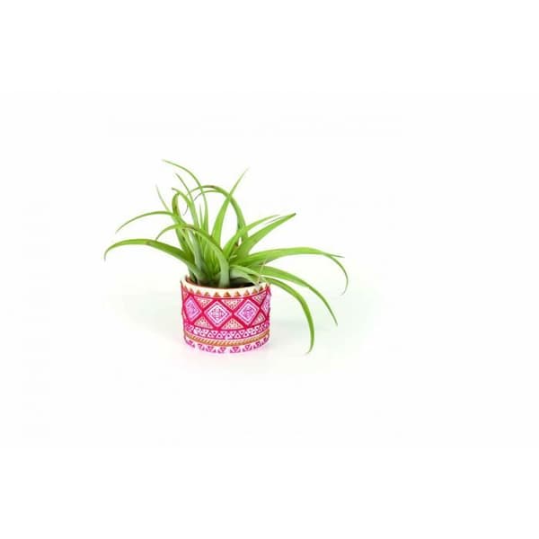 Texturplatta - Kreativ frö - Fimotextilmatta Etnisk - 9x9 cm - 1 stycke