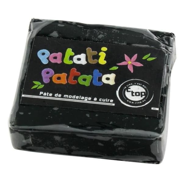Polymer Clay - CTOP - Patati Patata Noir - Mjuk och lätt att forma