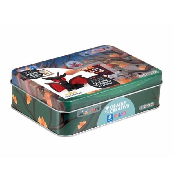 FIMO Box - Collector's Metal Box - Drake - Brun - Blandat - KREATIVT FRÖ VI HAR ALLA TALANG